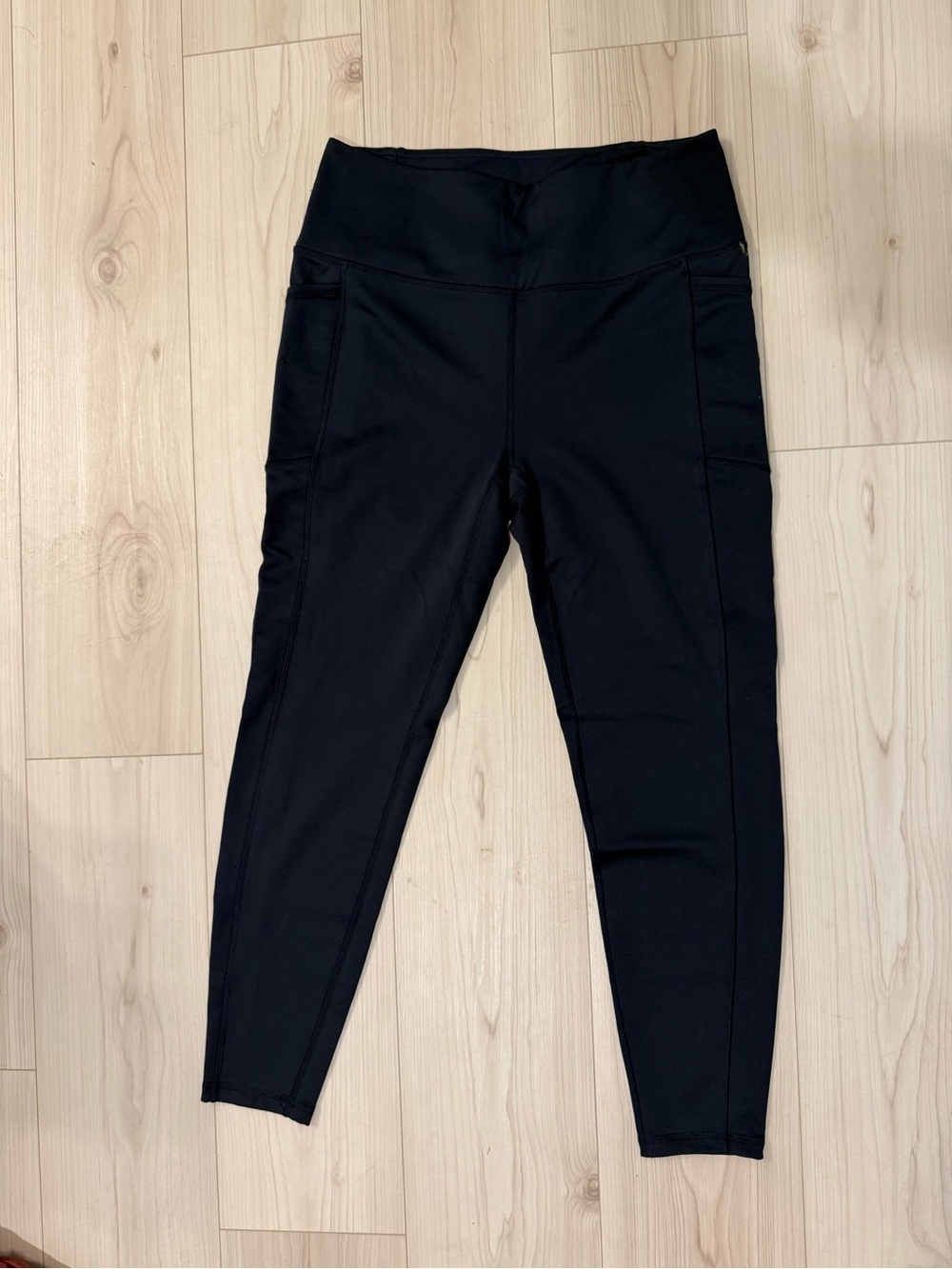Spyder Ski High-Waist Black & Navy Cold Weather Leggings-2 Pairs